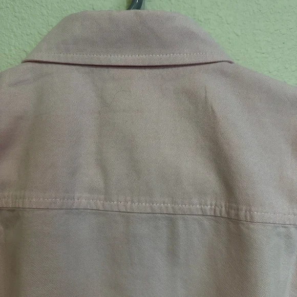 J. Crew Women’s Light Pink Casual Button Down Blouse—Size L - Picture 6 of 6
